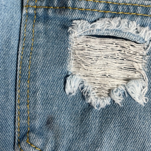 Shein Ripped Jean Shorts XL - Picture 2 of 5
